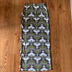 Multi-color maxi skirt - Nordstrom